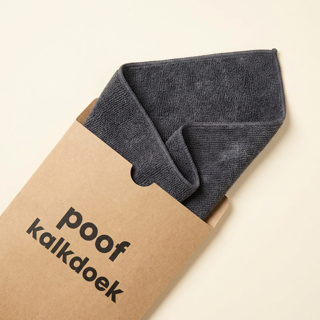 Poof Kalkdoek foto 5
